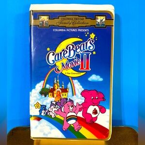 CARE BEARS 1986 MOVIE II A NEW GENERATION COLUMBIA TRISTA COLLECTION VHS 77min